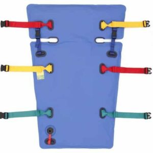 Matelas à dépression pédiatrique 10G, à billes compartimentées, 100x70/50 cm B/B