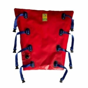 Attelle à dépression bras adulte/jambe enfant, Rouge/Bleu