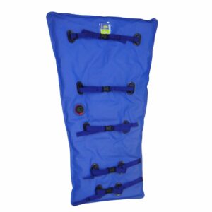 Attelle à dépression jambe, à billes compartimentées R/B