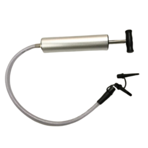 Pompe à dépression à main, avec embout conique