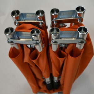 Brancard pliant en 8, charge max. 159 kg, livré avec sac de rangement