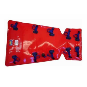 Attelle à dépression jambe, à billes compartimentées R/B