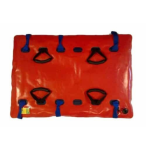 Matelas à dépression pédiatrique, à billes compartimentées, 100 x 70 cm R/B