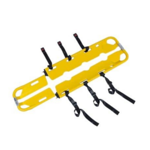 Civière de relevage jaune PEHD 4 parties, charge maximale 159kg